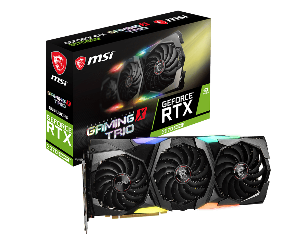 MSI GeForce RTX 2080 SUPER GAMING X TRIO ( výmena za amd)