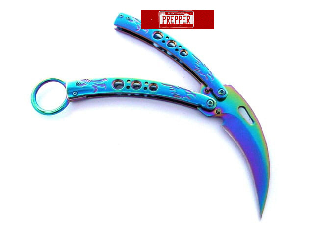 SKLADACÍ NÔŽ, MOTÝLIK, KARAMBIT MT499RX