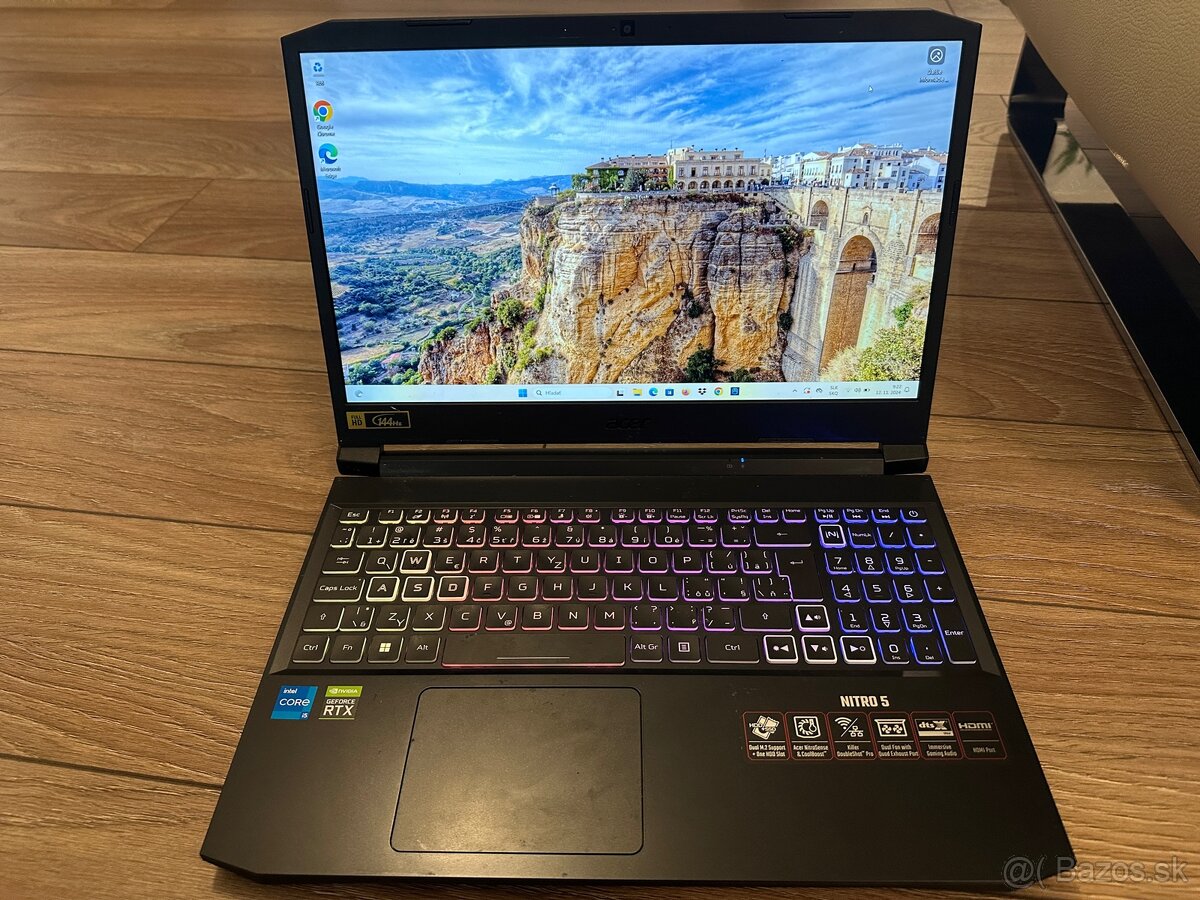 ACER NITRO 5 Intel Core I5 Nvidia geforce 3060 laptop