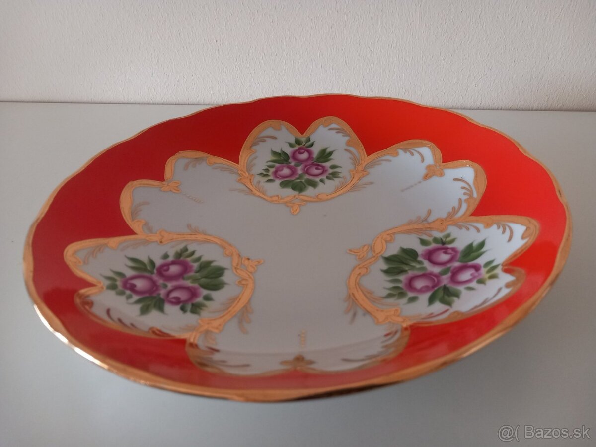 Starožitná porcelánová misa po rodičoch 28x5,5 cm