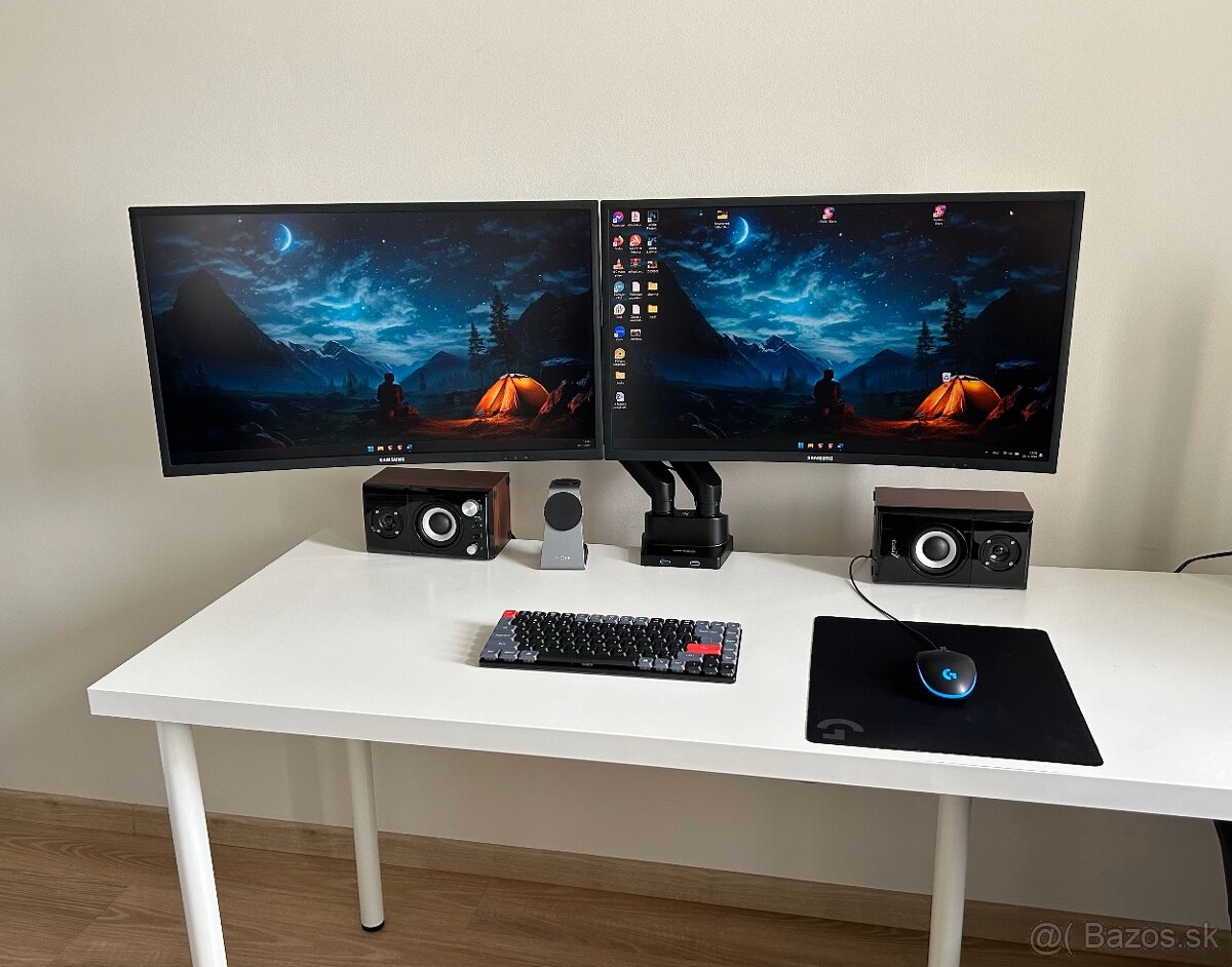 Zakrivený 27" herný monitor Samsung CFG70