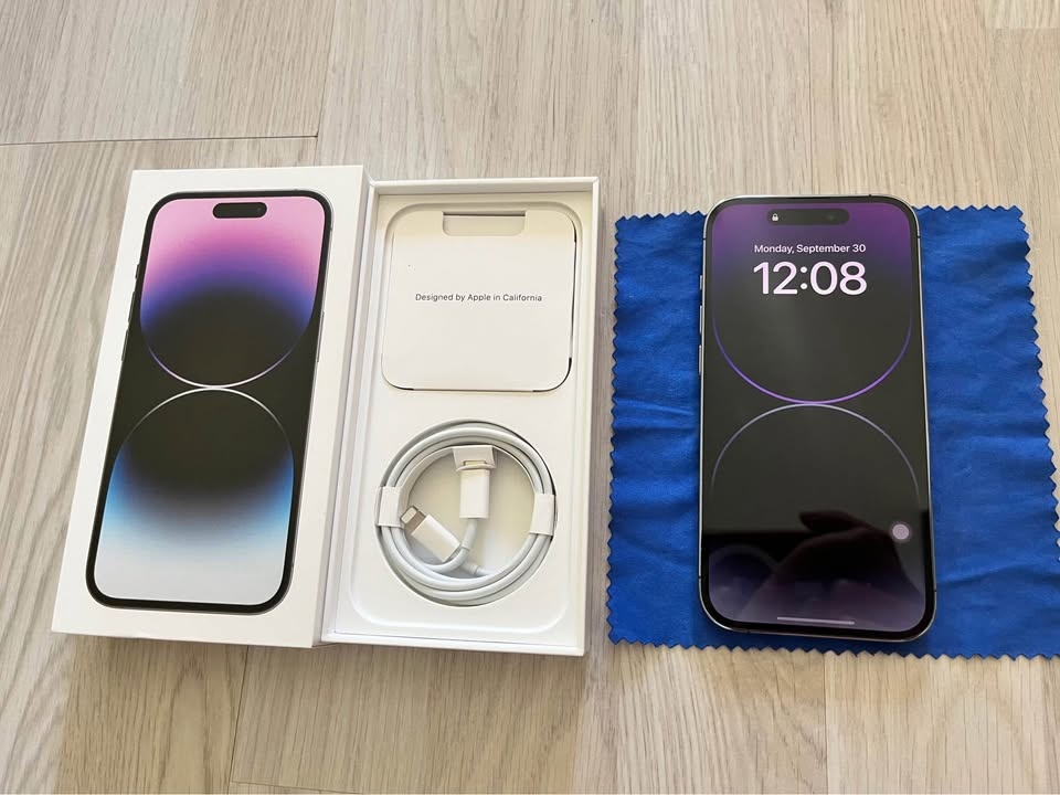 iPhone 14pro deep purple 128gb /002/