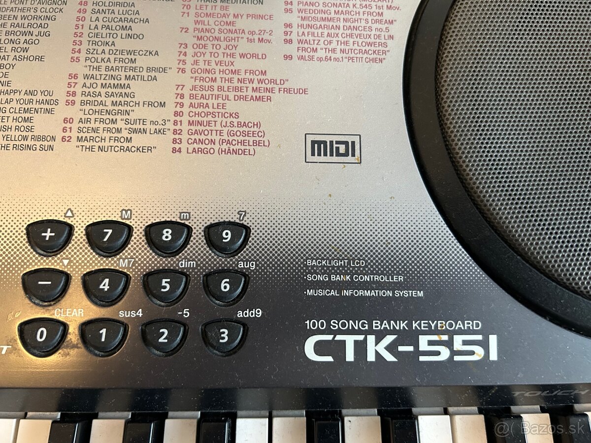 Keyboard Casio CTK-551