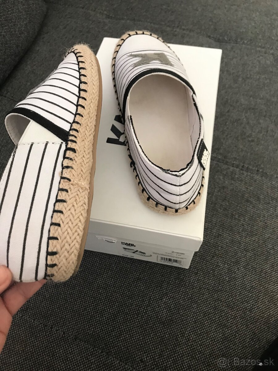 Karl Lagerfeld espadrilky