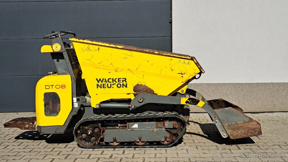 Samonakládací minidumper Wacker Neuson DT08, 2017rv