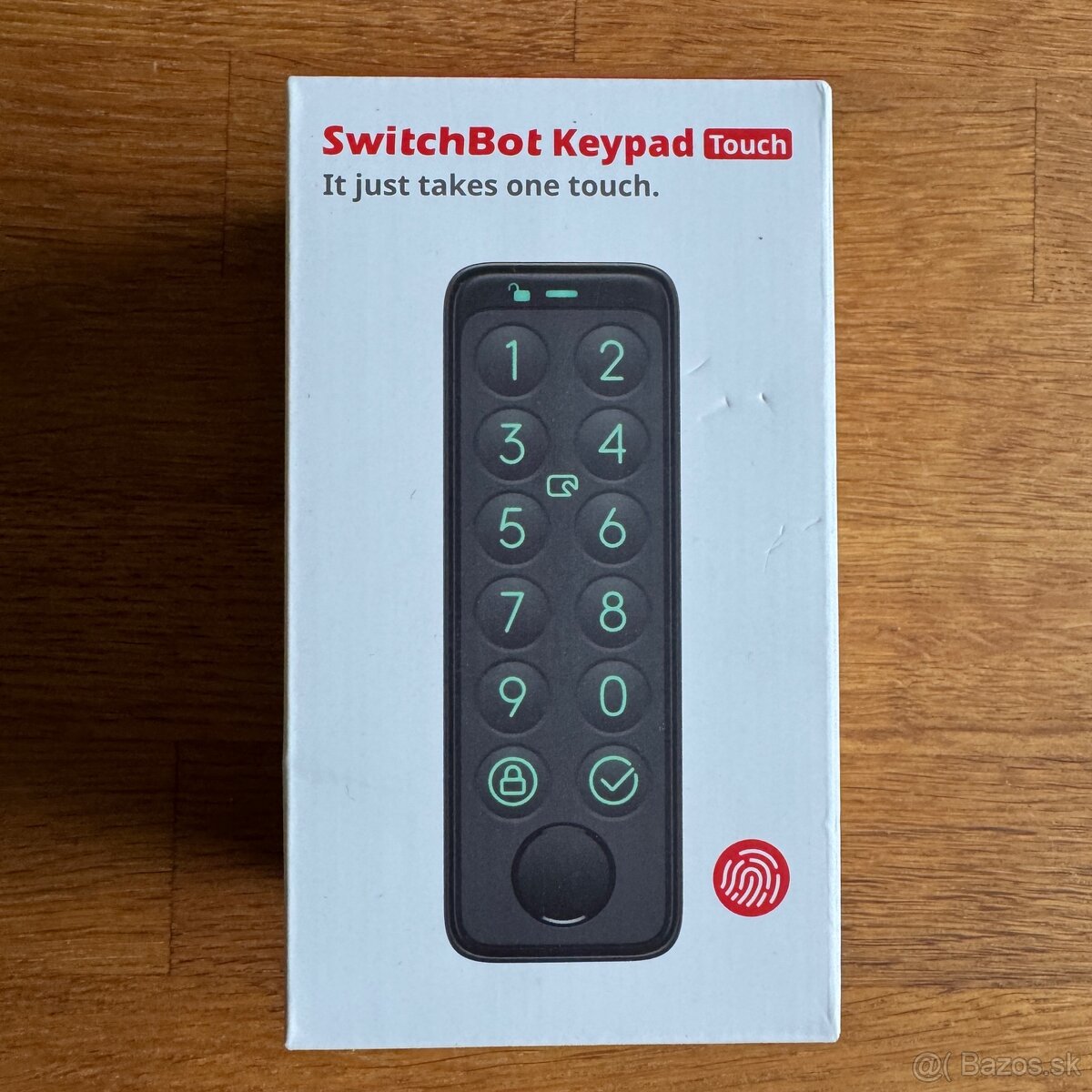 Inteligentná klávesnica SwitchBot Keypad Touch