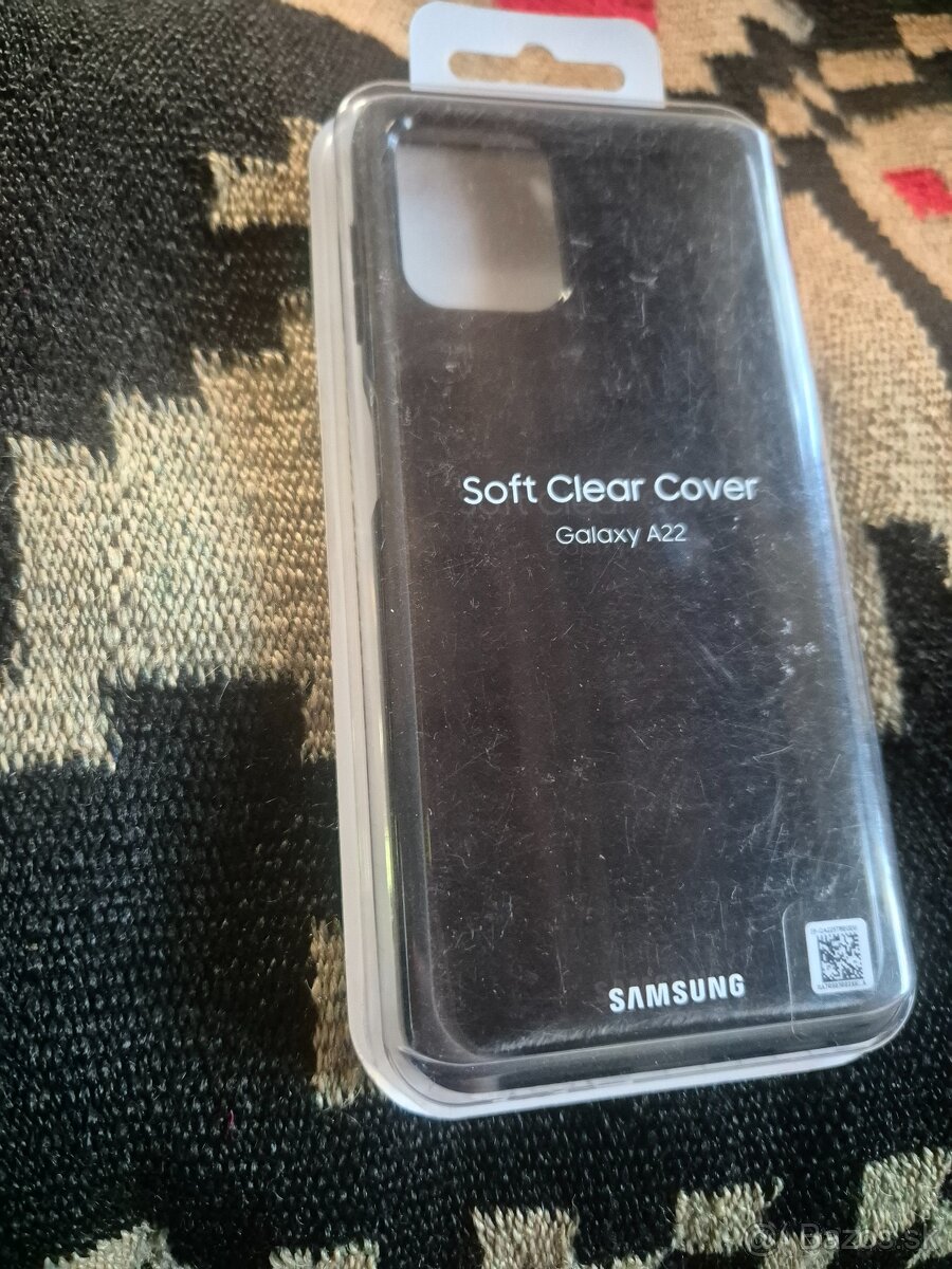 Cover zadný na Samsung A22 čierne