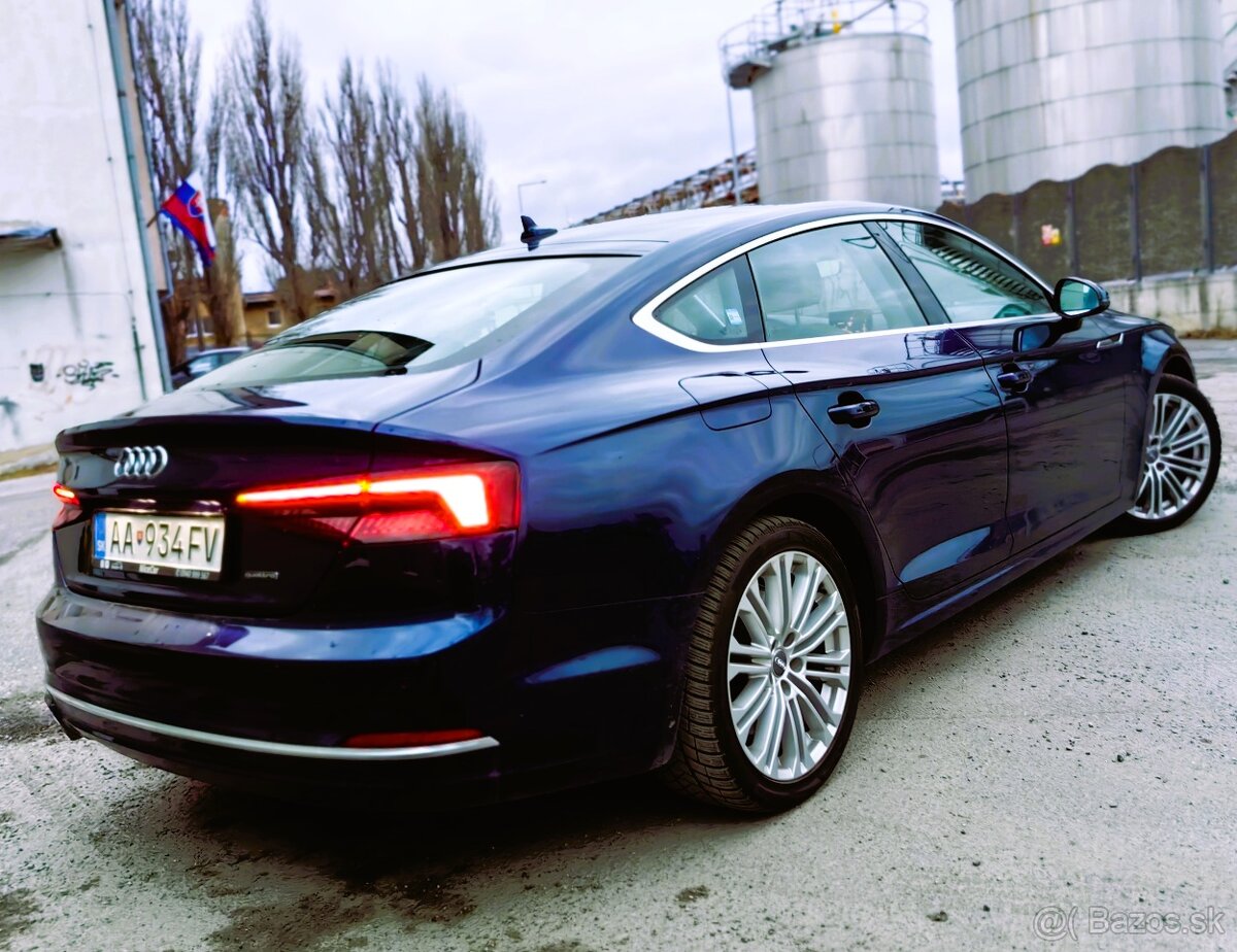 AUDI A5 SPORTBACK -3.0 TDI-QUATTRO-TIPTRONIC-NAVARRA BLUE