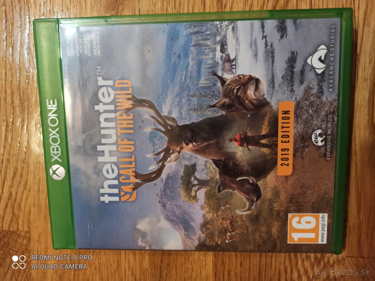 The Hunter ,calll of the wild ,Xbox One s,x