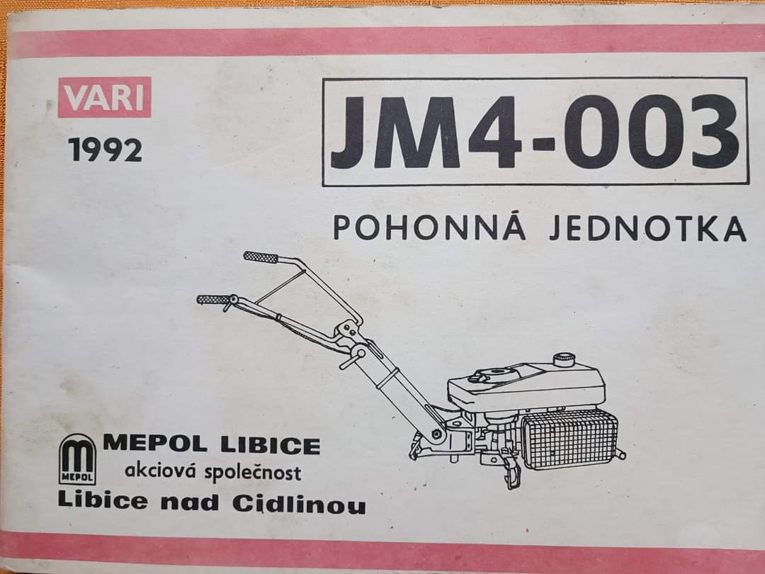 Kúpim motorovú jednotku VARI JM4-003