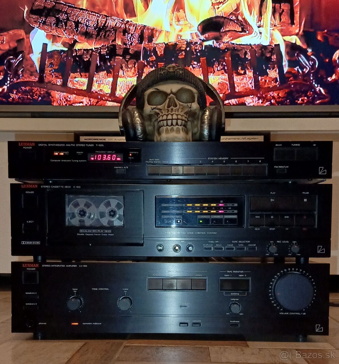 LUXMAN -Zostava + 2.ks.Kazety grátis.