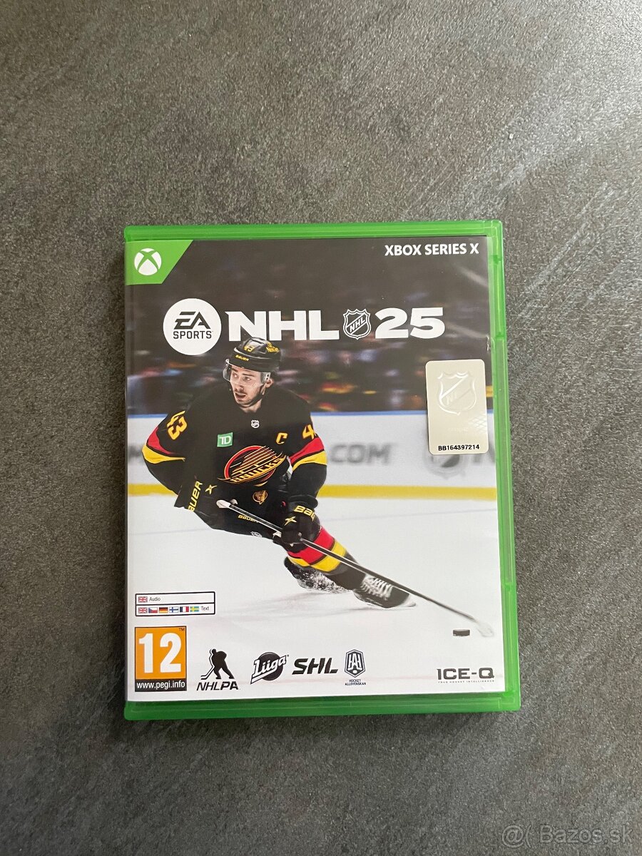 Hra na XBOX series X - NHL 25