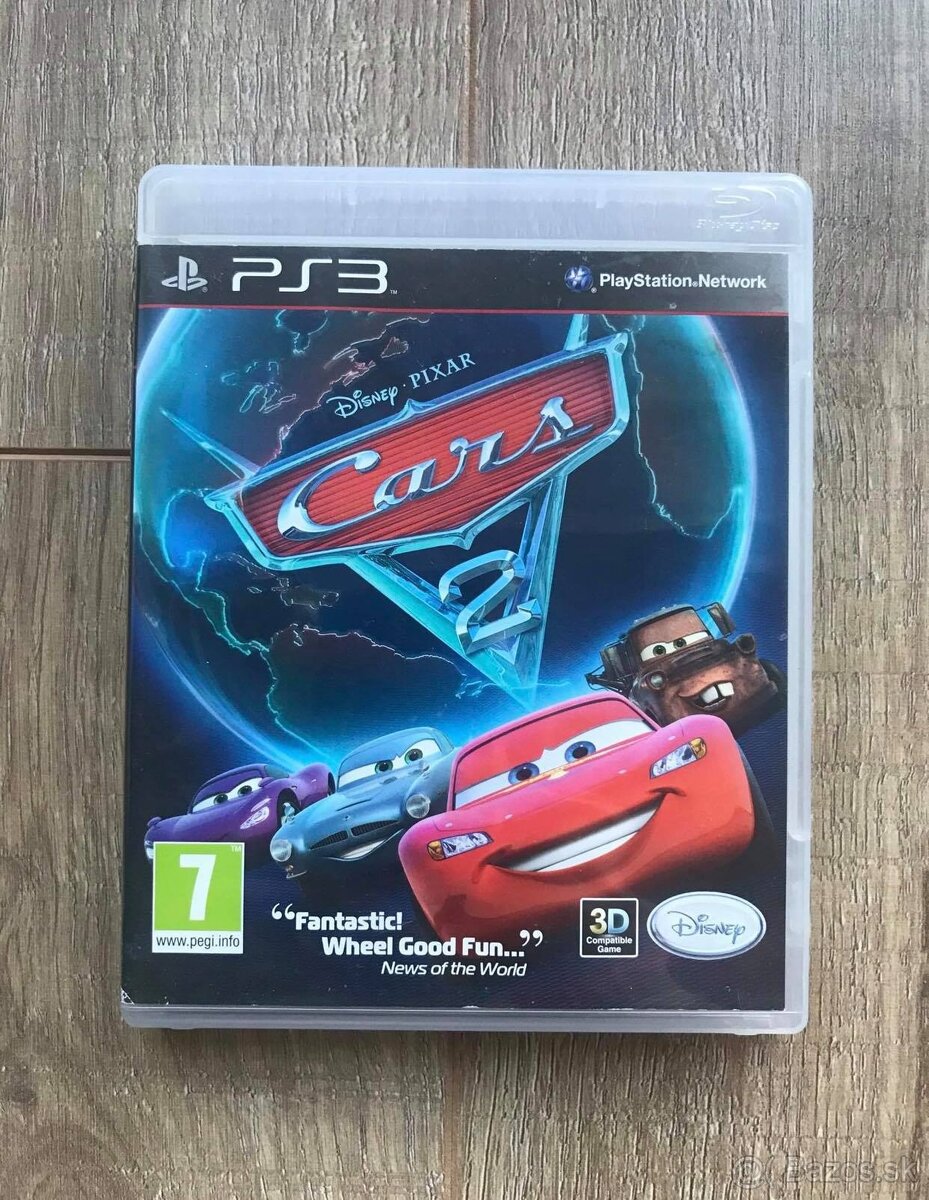 Disney Pixar Cars 2 na Playstation 3