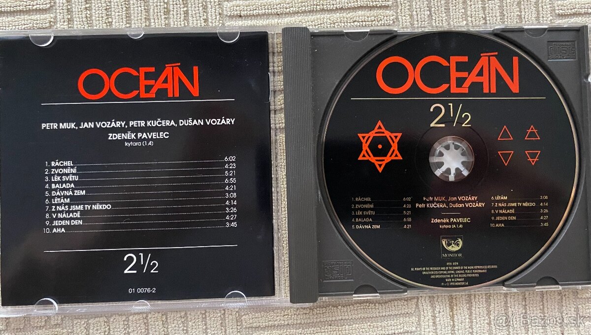 OCEÁN 2 1/2 CD Petr Muk Shalom Depeche Mode