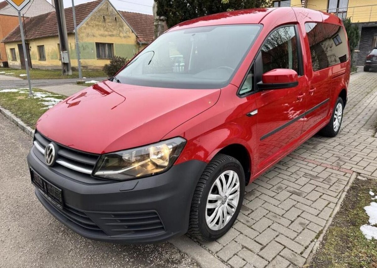 Volkswagen Caddy 2,0 TDI MAXI 7MÍST nafta manuál 75 kw