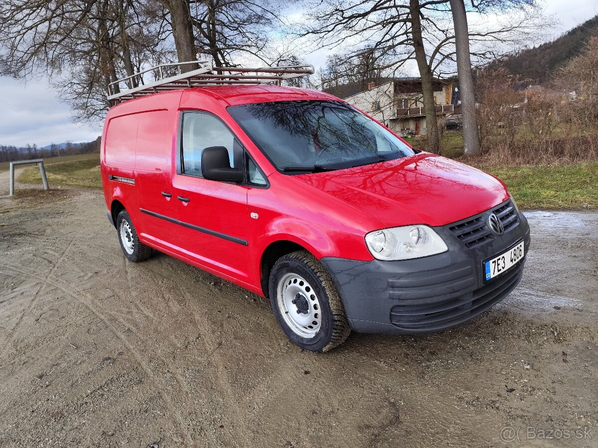 VW Caddy Maxi 1.9tdi 77kw bez DPF