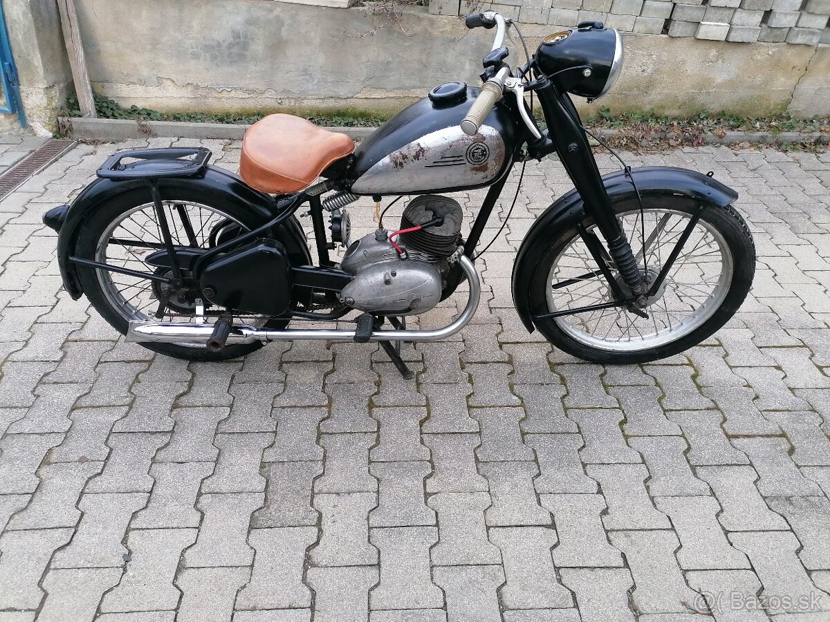 Čz 150 c pevny ram