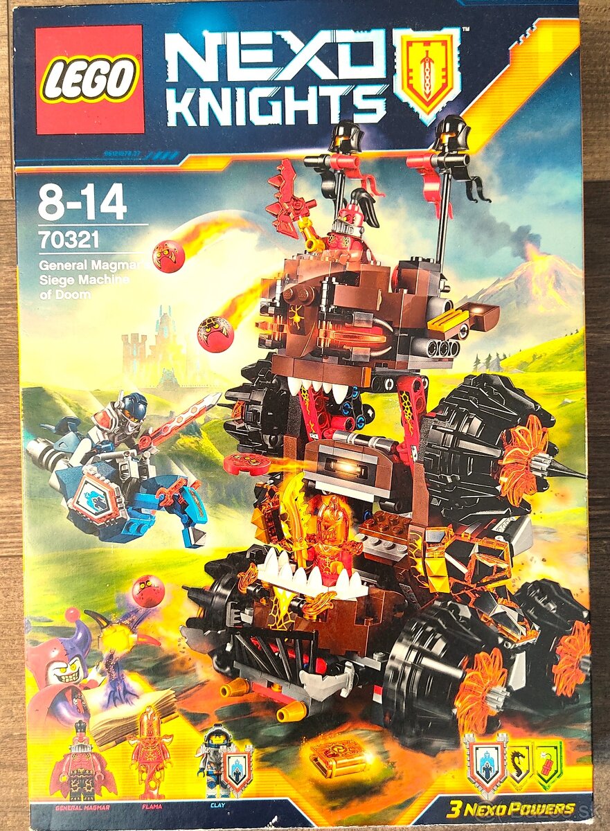 LEGO Nexo knights 70321  Obliehaci stroj skazy