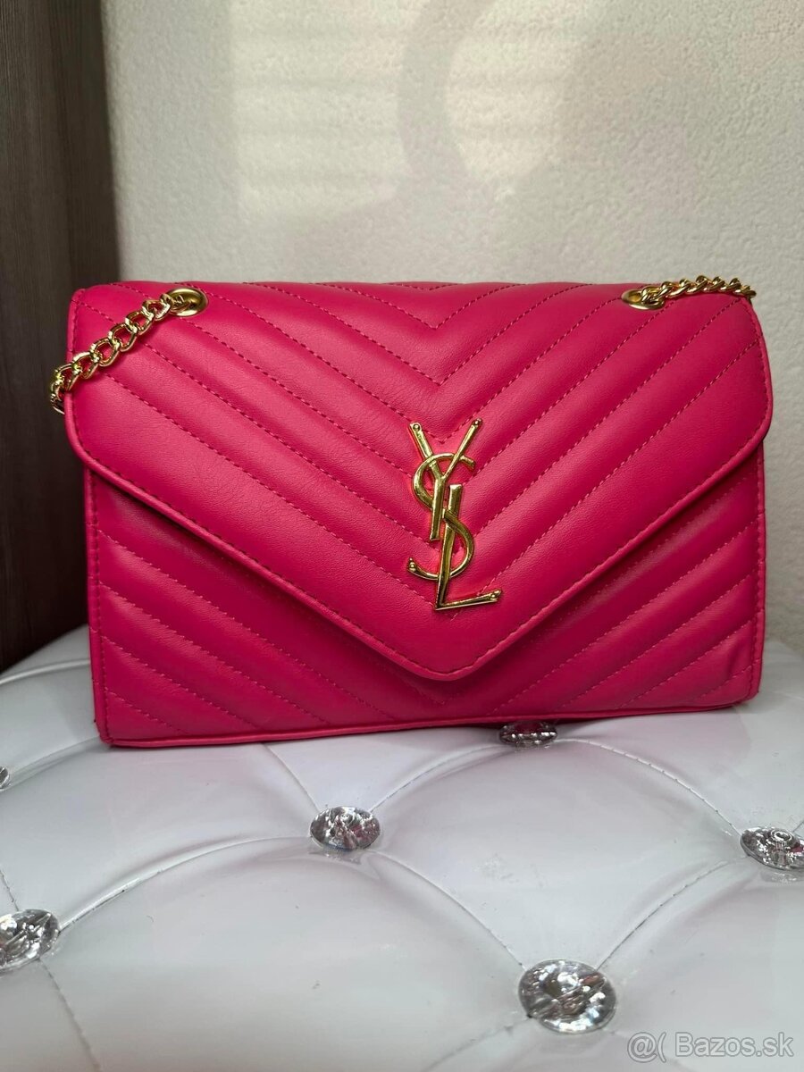 yves saint laurent kabelka ruzova