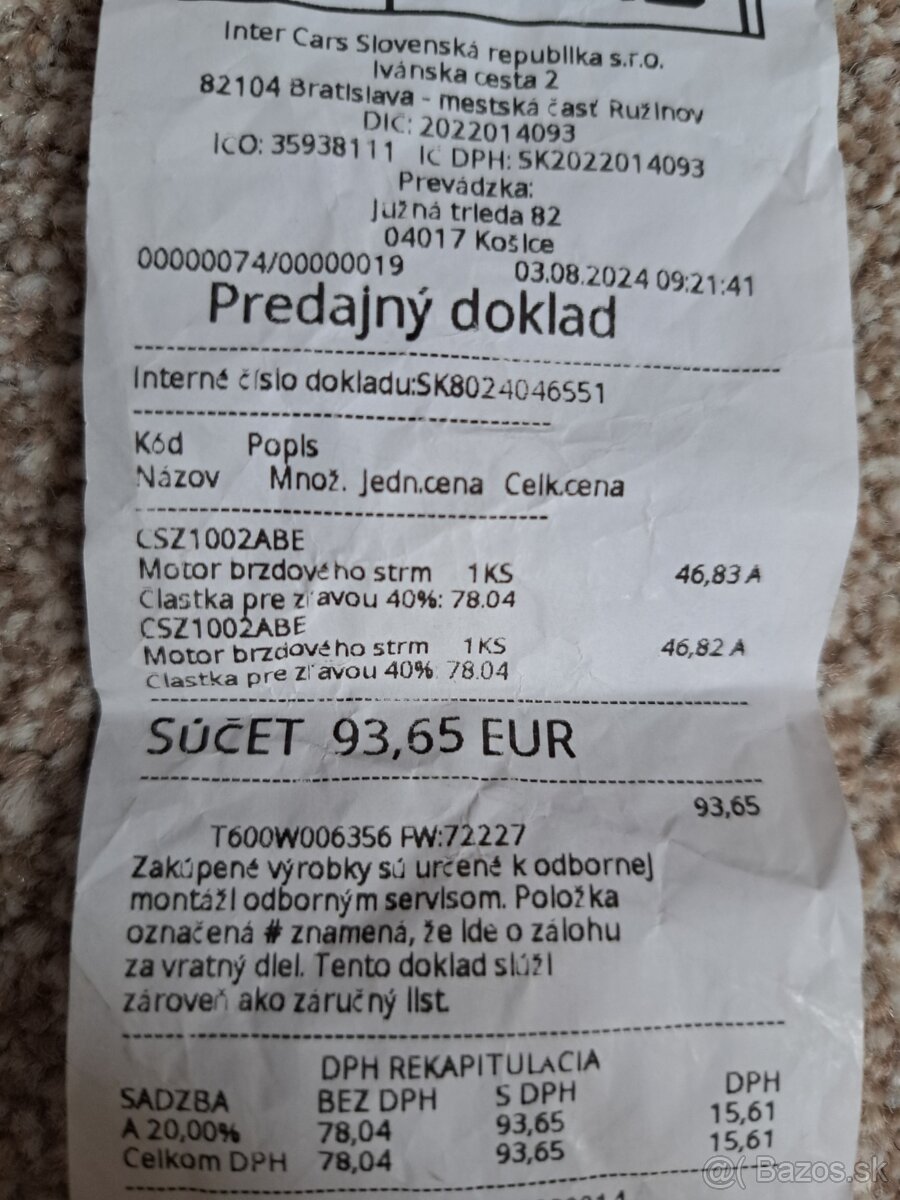 Elektronická rucna pasat b6