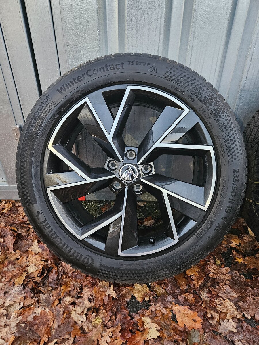 Zimní alu kola Triglav 19" Škoda Kodiaq 235/50 R19