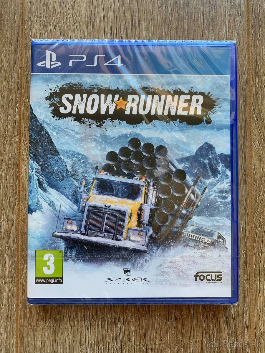 SnowRunner ZABALENA na Playstation 4