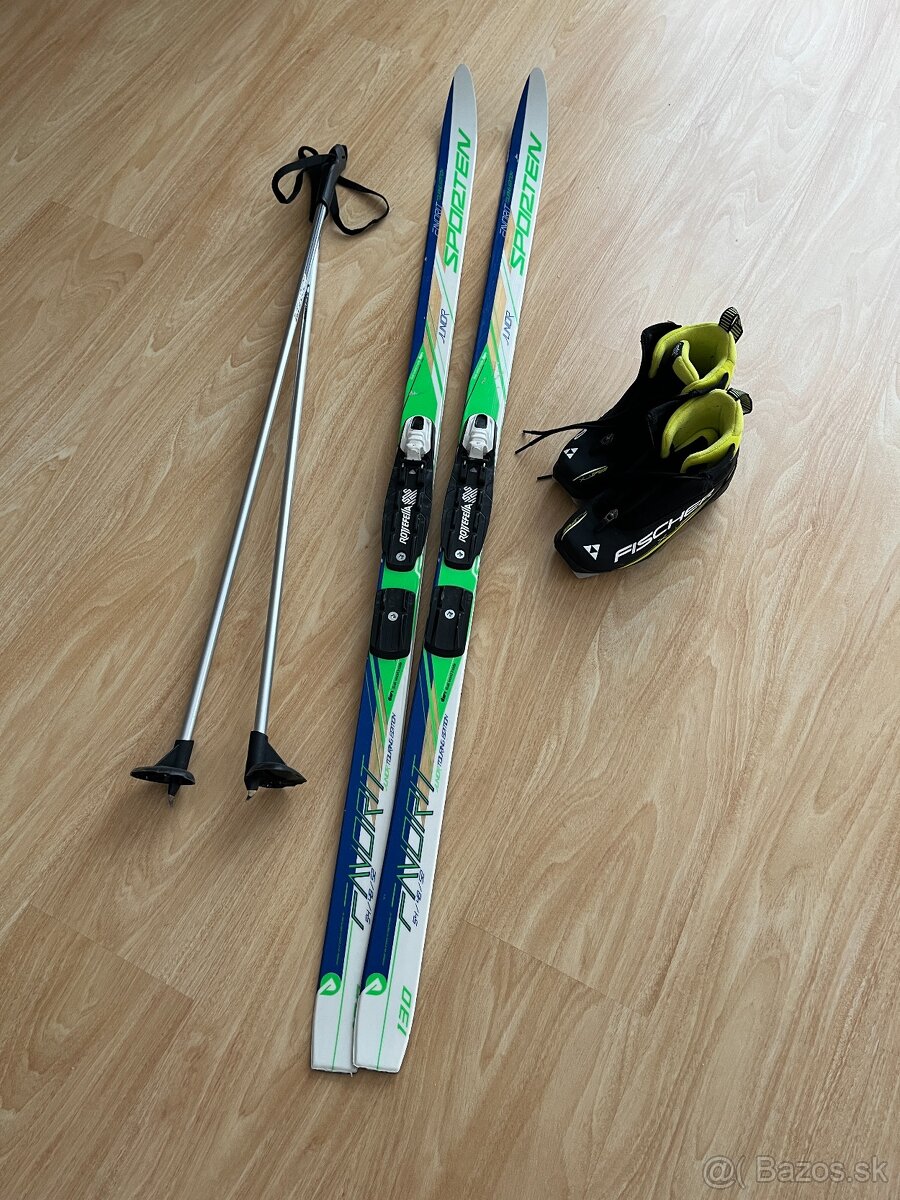 Detsky set 130 Sporten + palice + Fischer topanky