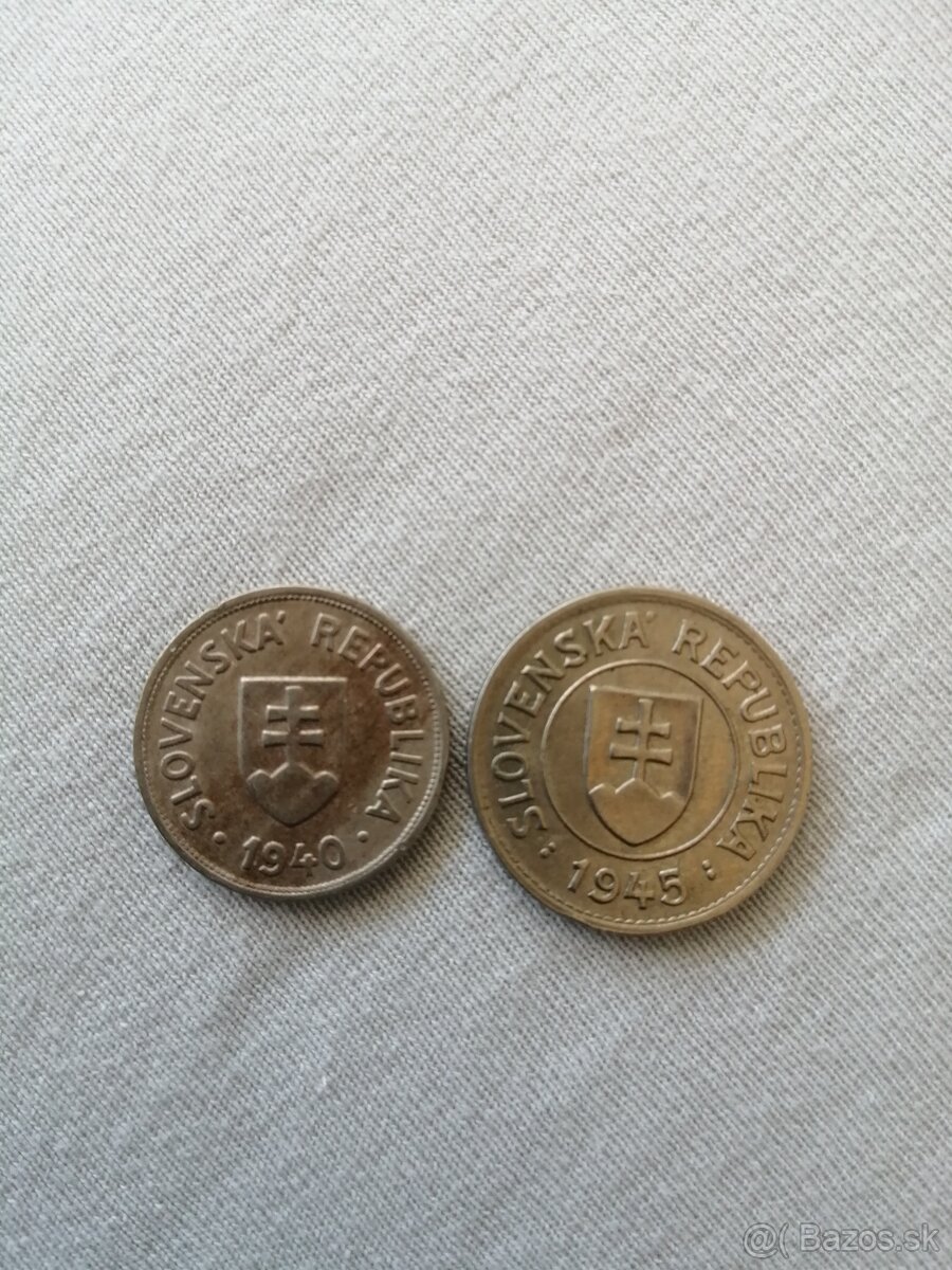 50h 1940 1ks 1945 slovenský štát