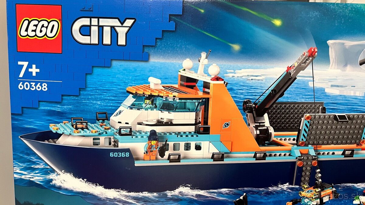 LEGO® City 60368 Arktická prieskumná loď