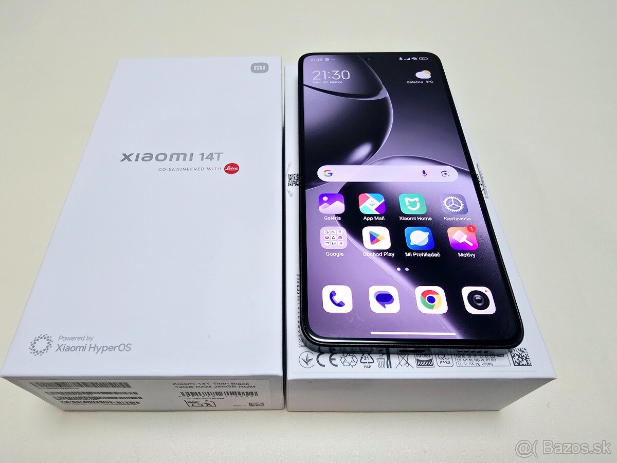 XIAOMI 14T Titan Black 12GB RAM 256GB