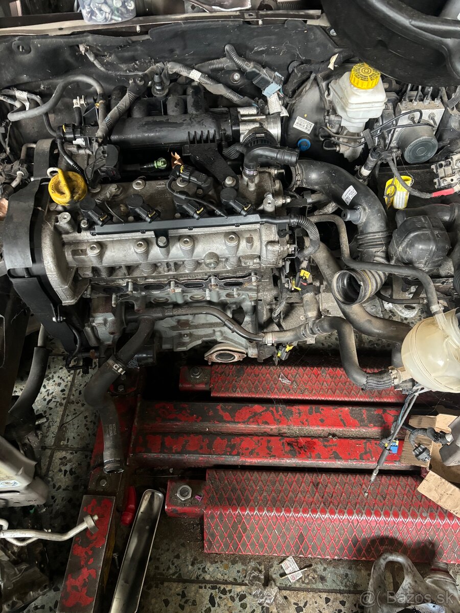 motor b43a1000 fiat tipo 1.4 70kw 80tis km prevodovka