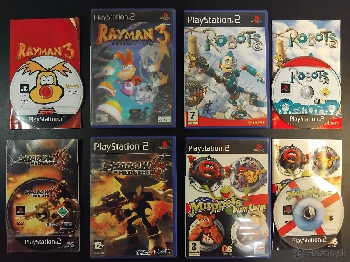 Hry na PS2 - Rayman 3 Hoodlum Havoc