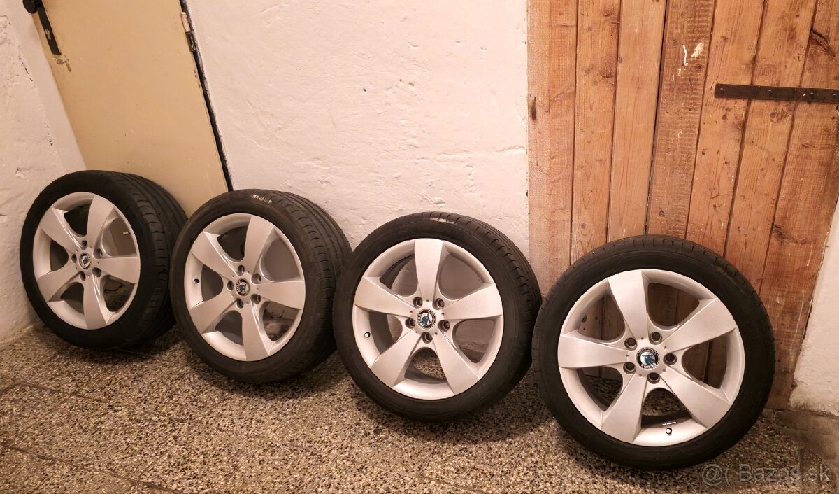 Elektrony Škoda Pegasus 5x112 R17