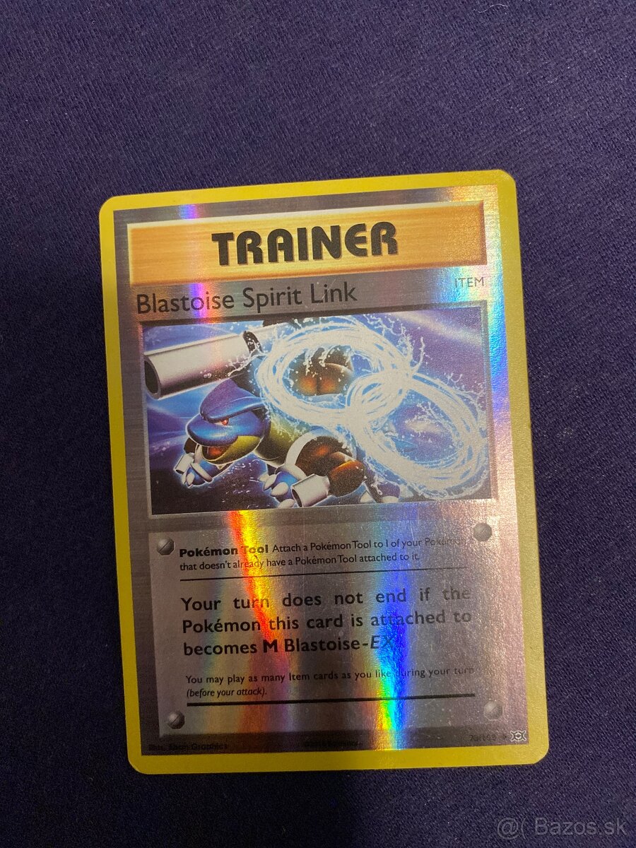 Pokémon,shiny,trainer,Blastoise Spirit Link+obal