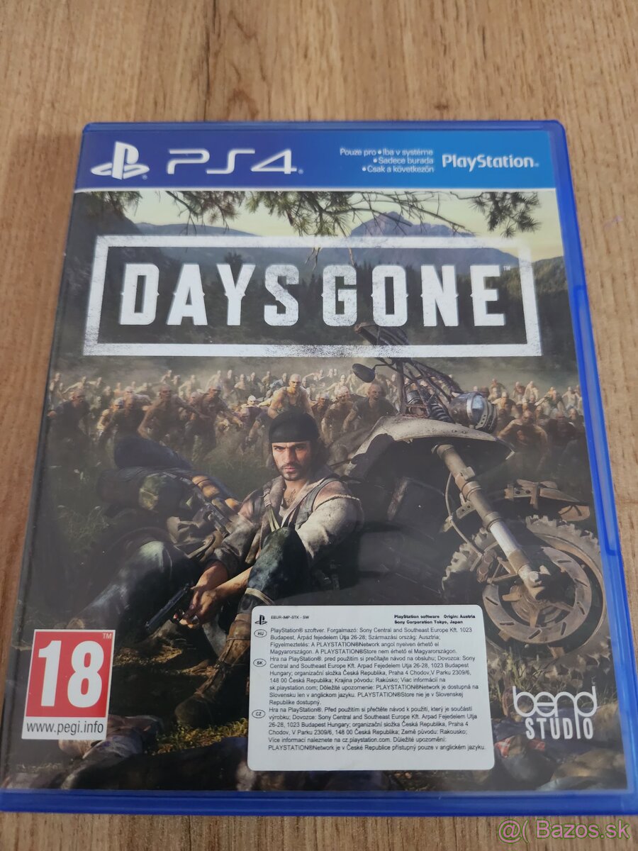 Hry PS4 days gone