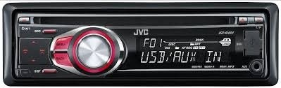 autoradio JVC KD-R401,4x50w mos-fet,usb aux 100%stav