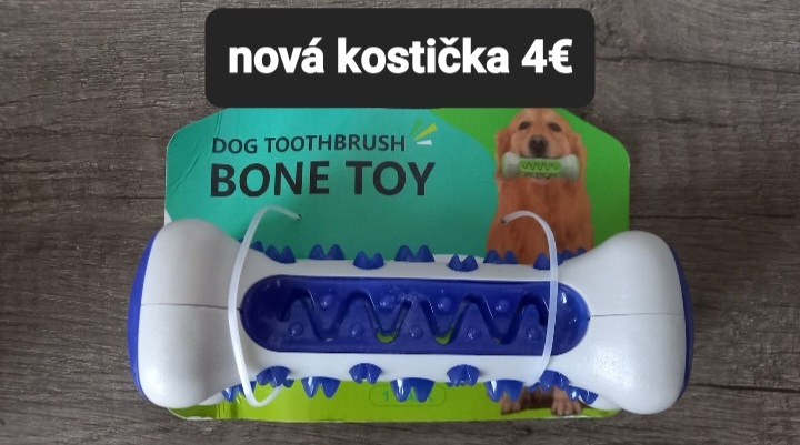 Nová hračka pre psíka-tvrdá