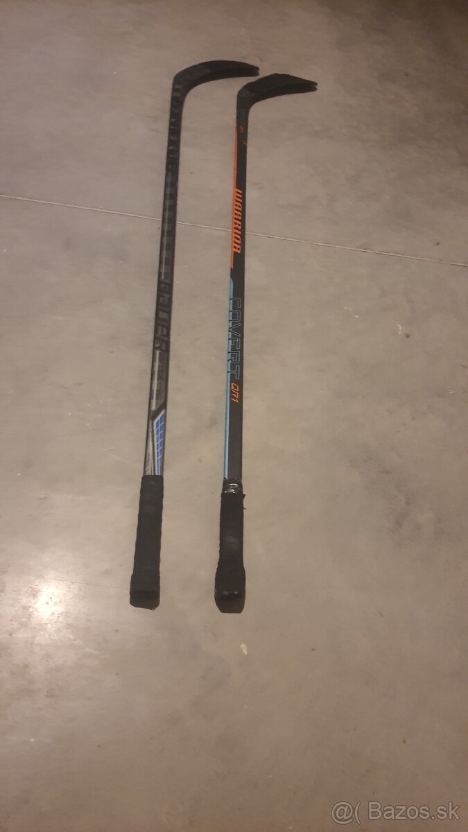 Profi hokejky BAUER a Warrior