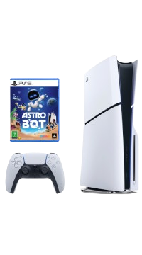 Sony Playstation 5 Slim + hra AstroBot + Fornite DLC