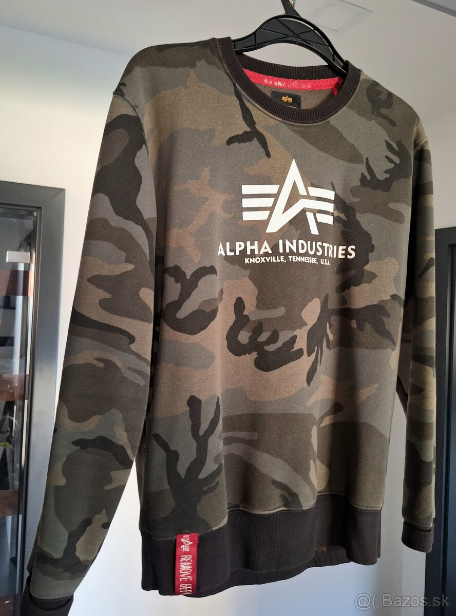 Alpha Industries maskacova Mikina M