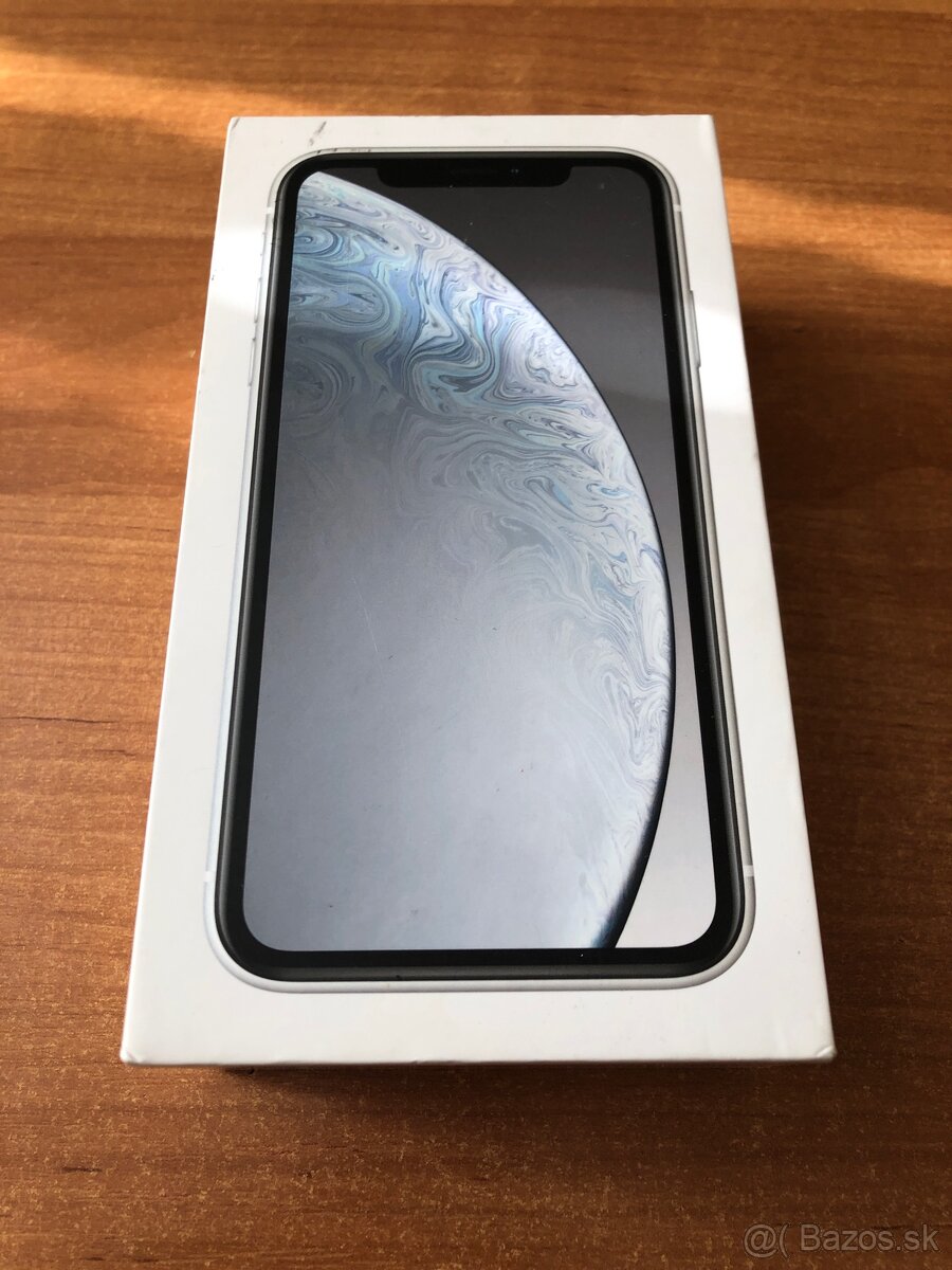 Krabica Iphone XR White 128GB