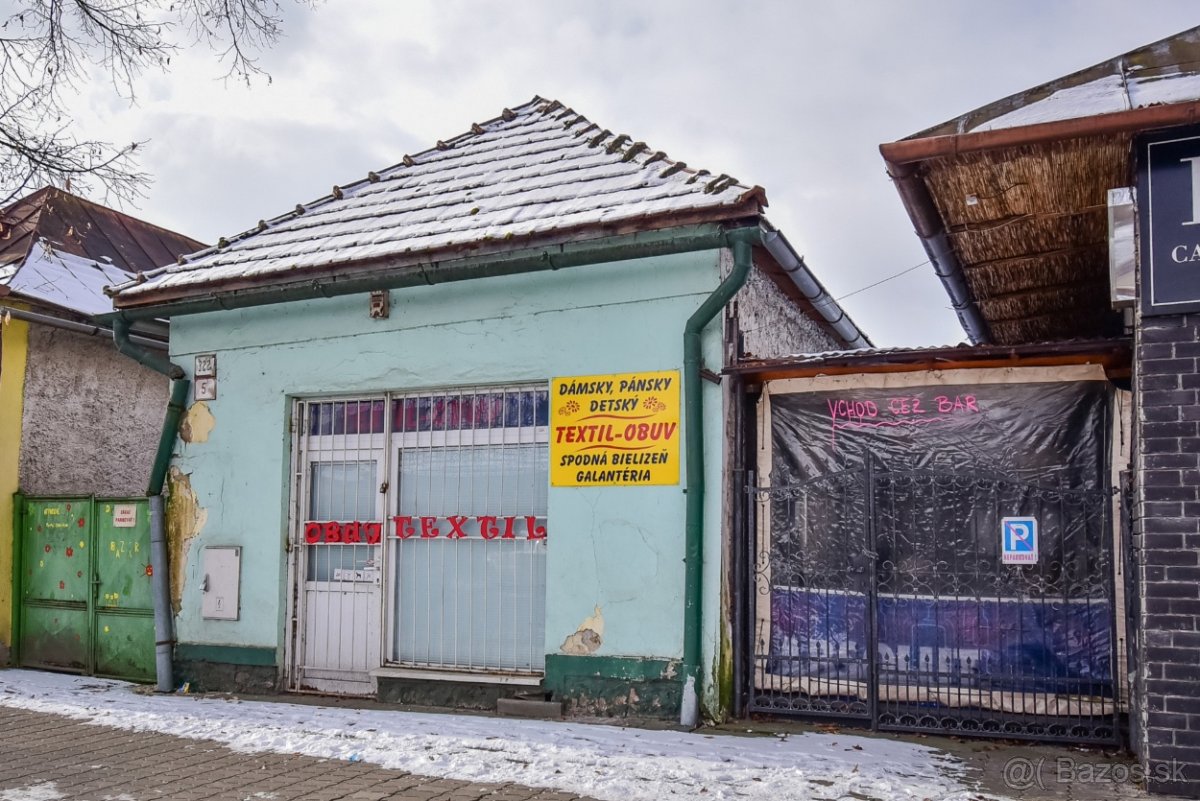 Rodinný dom, pozemok 344 m2, Hlavná ul., Moldava nad Bodvou