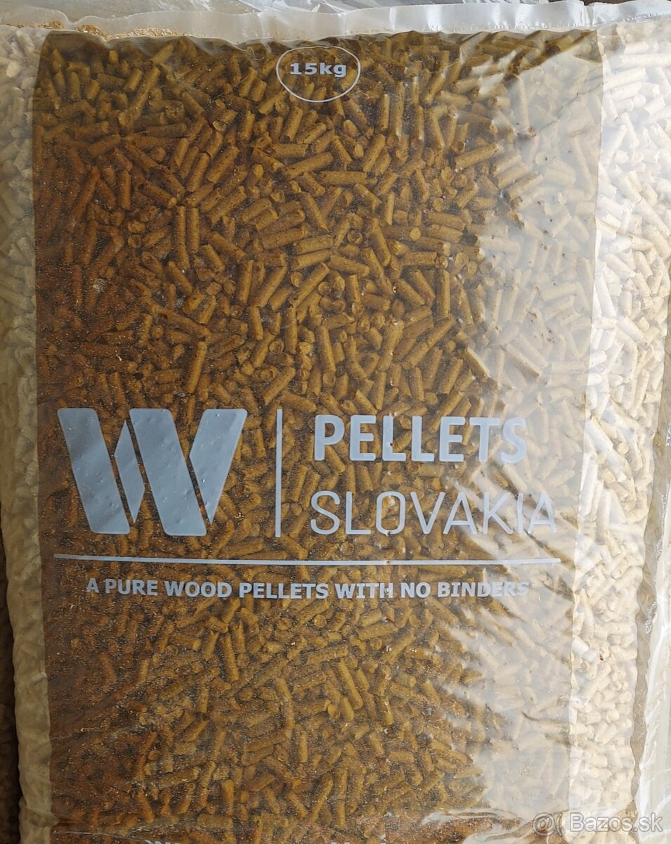 Pelety EN plus A1 smrek W pellets slovakia