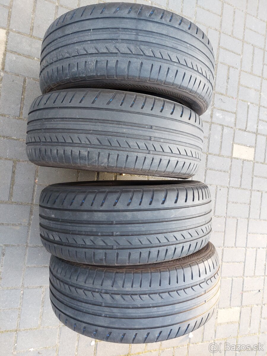 Predám 4ks letné pneumatiky 235/55R 17 103W