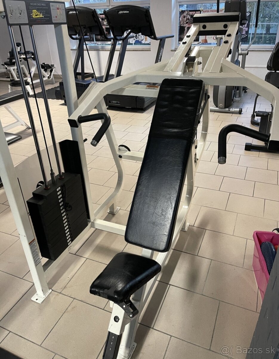 Life Fitness shoulder press