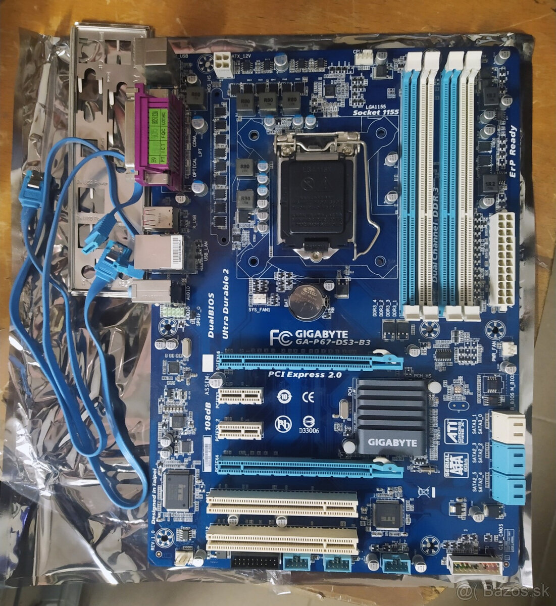 zákl. doska Gigabyte GA-P67-DS3-B3 LGA1155