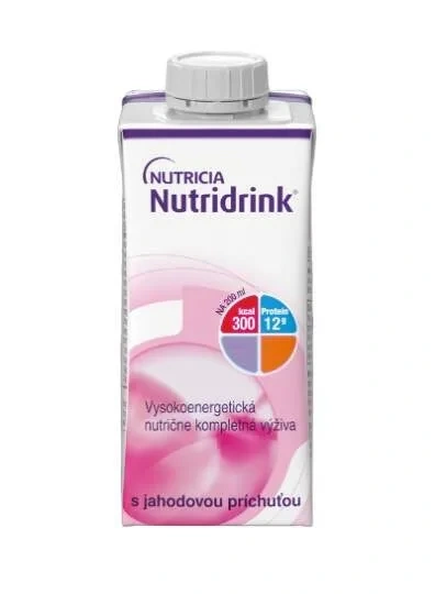 Nutridrink s príchuťou jahodovou