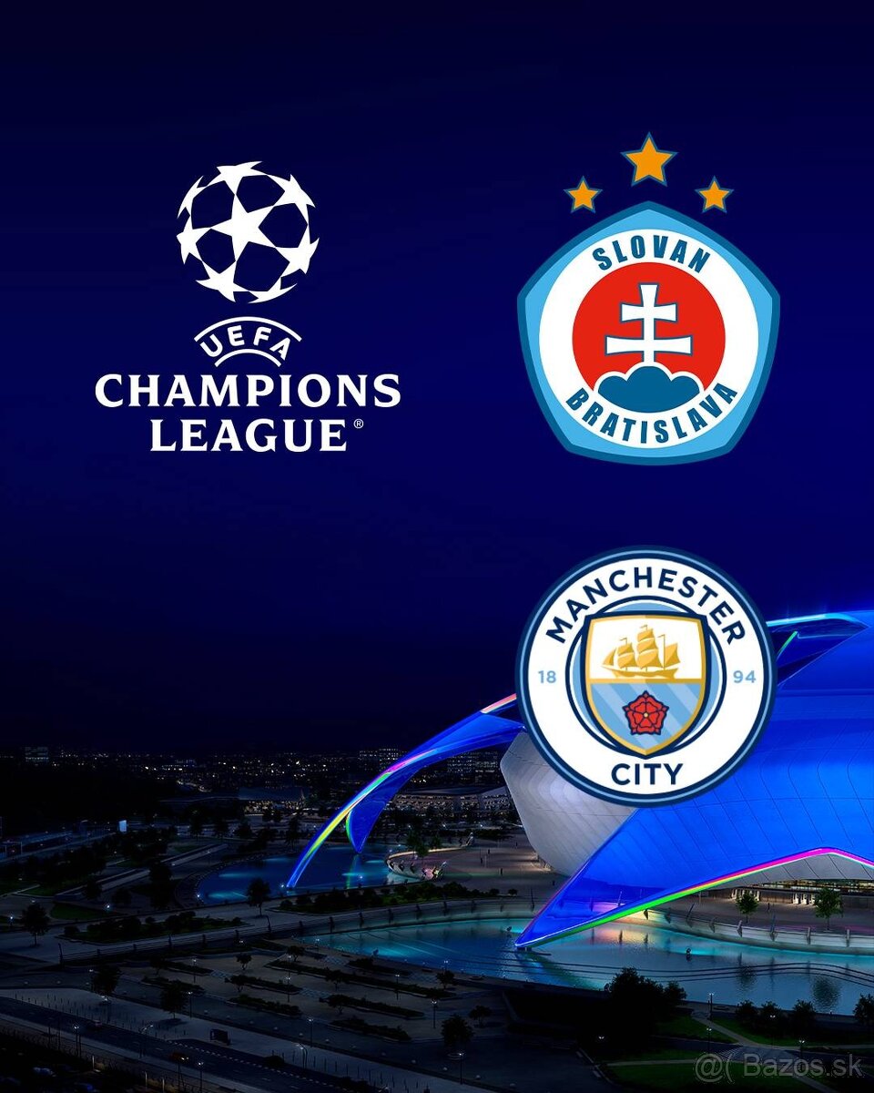 ŠK Slovan vs. Manchester City (1.10.)