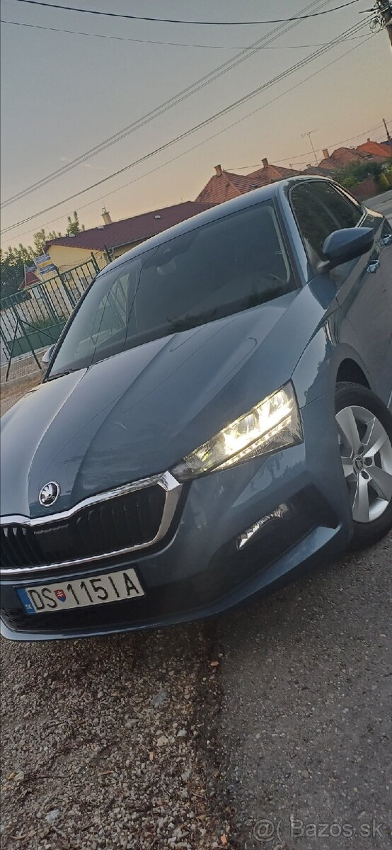 Škoda Scala 1.0 tsi 81kw 2021 zaruka