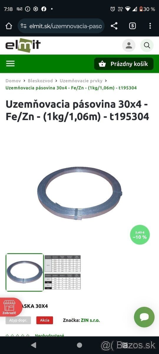 Uzemnovacia pasovina